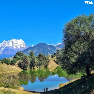 Chaukhamba,Devariyatal Lake