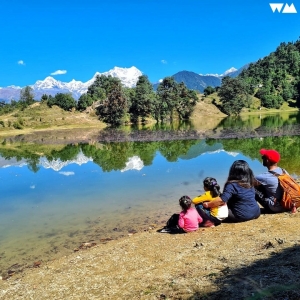 Chaukhamba,Devariyatal Lake