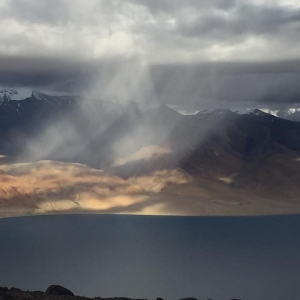 View from Mentok Kangri Base Camp