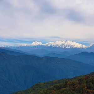 The view that accompanies you throughout the trek, one that you can never get enough of