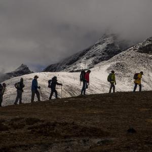 Climb to Kalapatthar .