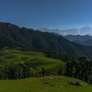 Views of Chaukhamba from Matiya Bugyal