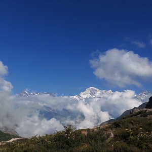 Hathi Parbat as seen from Langatuli